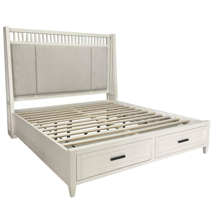 Modern Bedroom Queen Shelter Bed