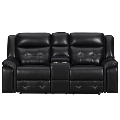 Clayton - Phantom Manual Console Loveseat