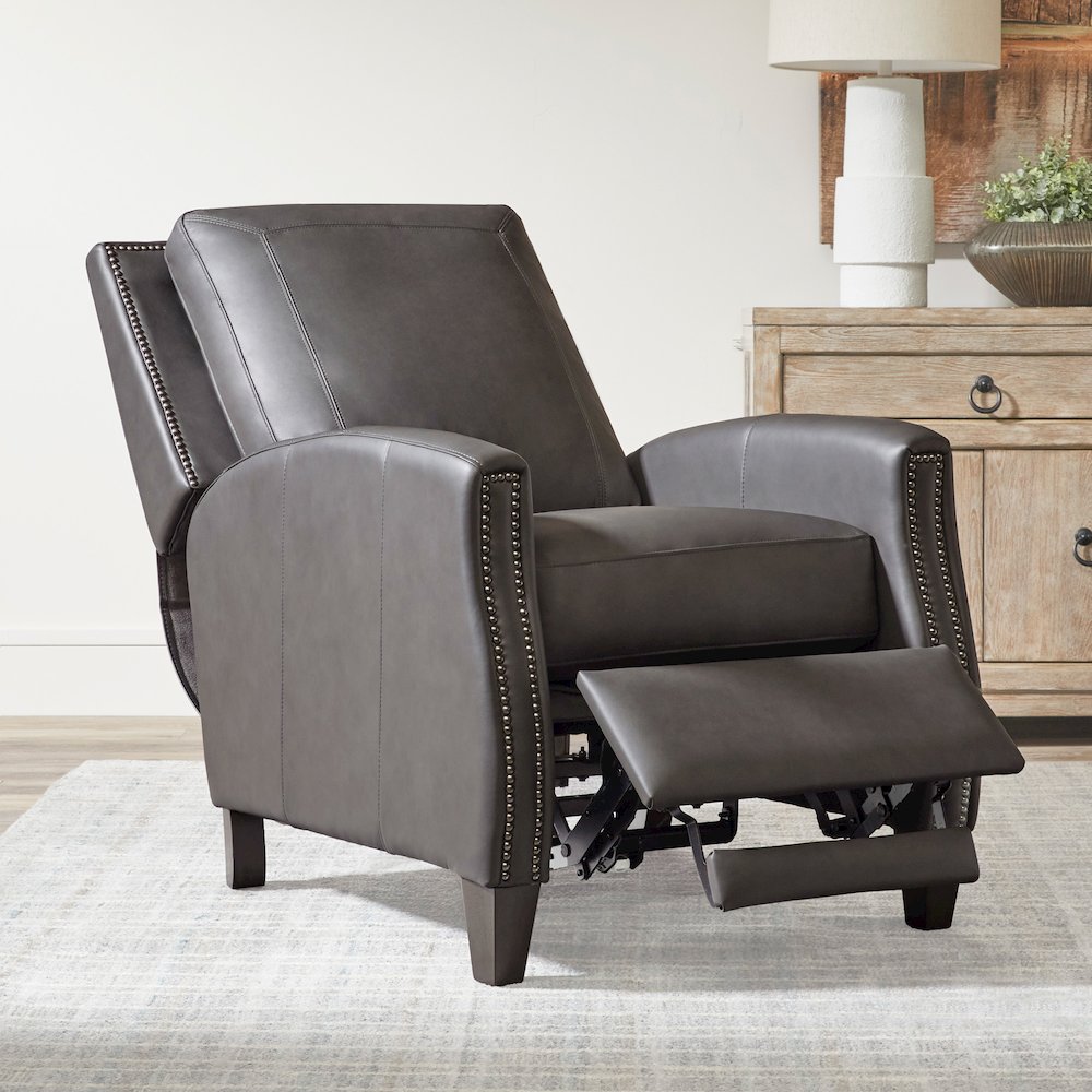 Hunter - Echo Grey Manual Recliner Two Pack