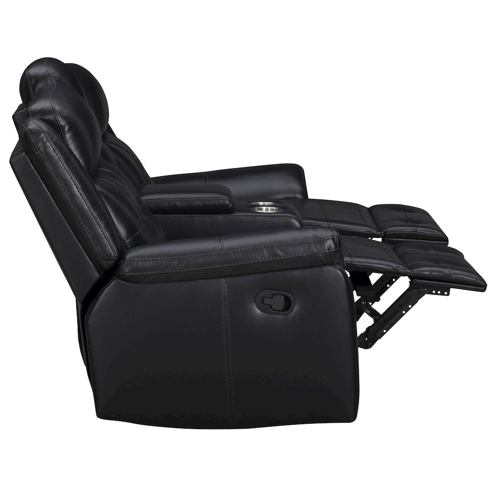 Clayton - Phantom Manual Console Loveseat