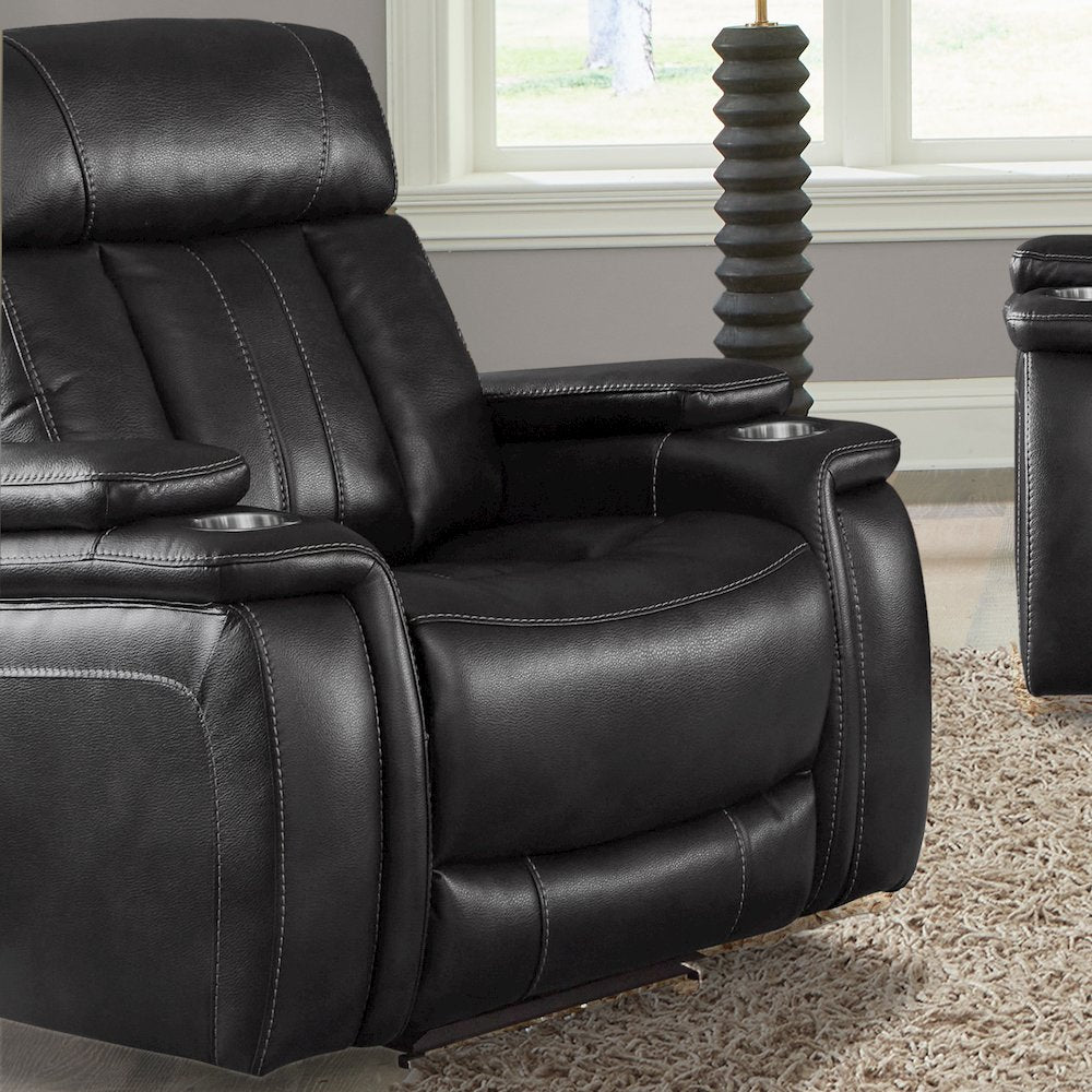 Royce - Midnight Power Recliner Two Pack
