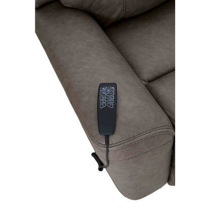 Callahan Sydney Brunette Power Lift Recliner with Heat and Massage Two Pack