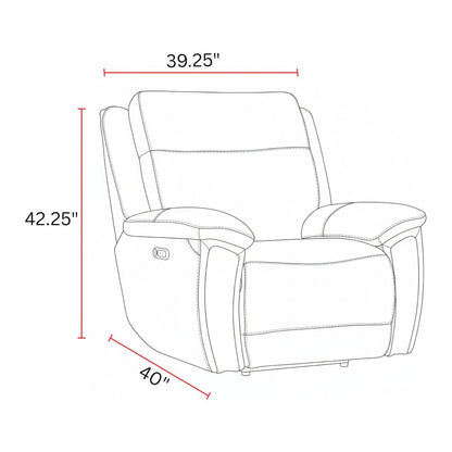 Jameson - Hickory Power Zero Gravity Recliner Two Pack