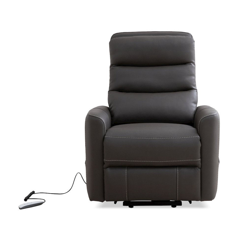 Hercules-Haze Power Lift Recliner with Articulating Headrest Two Pack