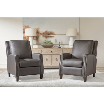 Hunter - Echo Grey Manual Recliner Two Pack