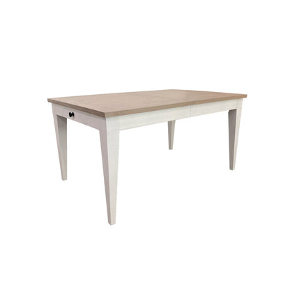 Modern Dining 60 In. Rectangular Extendable Dining Table