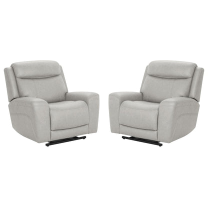 Callahan Sydney Granite Power Lift Recliner with Heat and Massage Two Pack