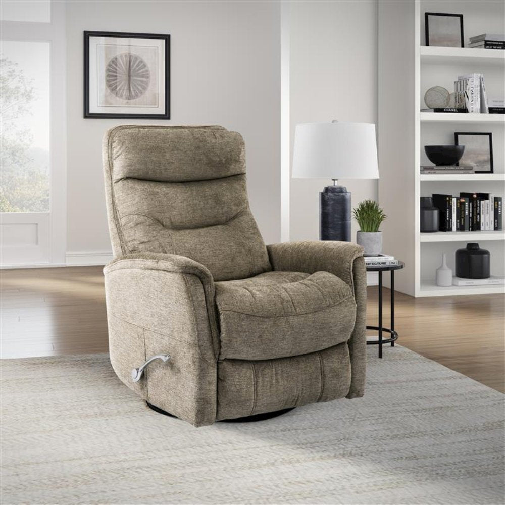 Gemini - Heather Swivel Glider Recliner Two Pack