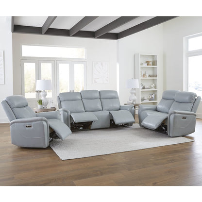 Cascade - Seamist Grey Power Recliner Two Pack