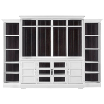 Shoreham - Effortless White 4 Piece Entertainment Wall