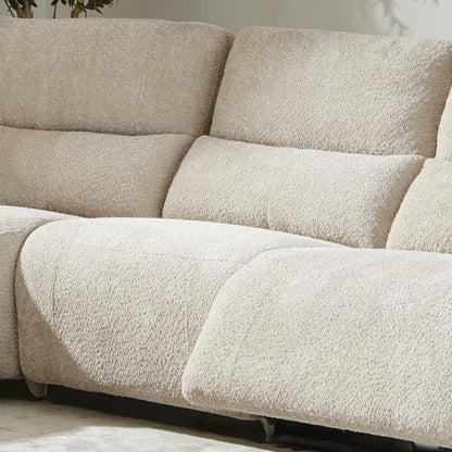 Modesto - Buttercream 6 Piece Modular Power Reclining Sectional