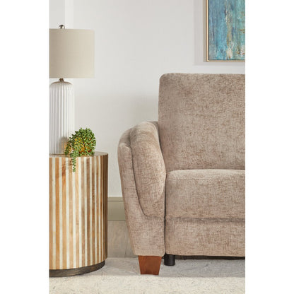Morehead - Biscotti Power Glider Recliner Two Pack