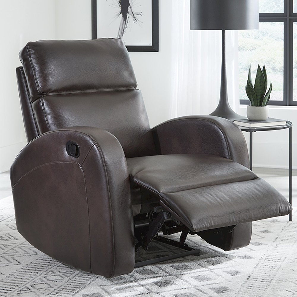 Devin - Pebble Brown Manual Recliner Two Pack