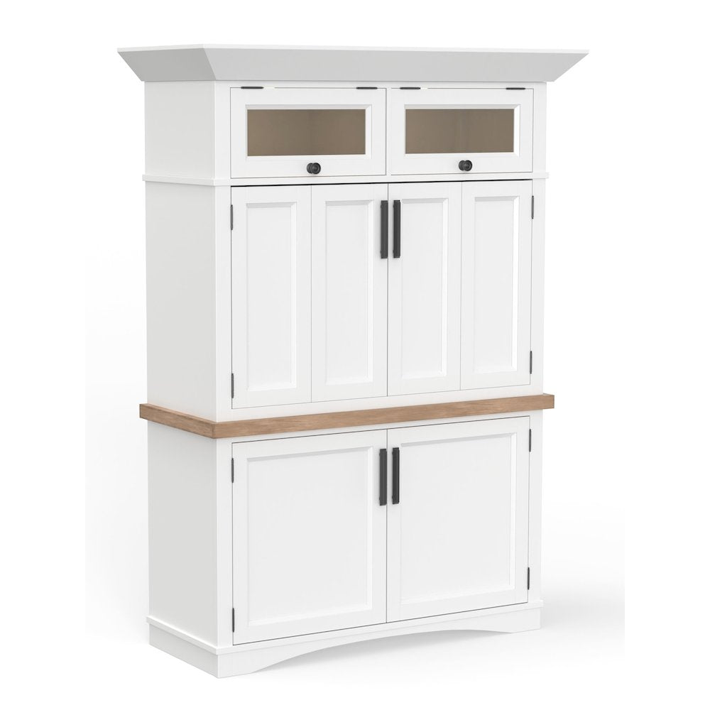 Modern - Cotton Workstation with LED Light