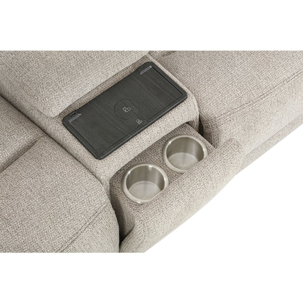 Felix Mari Fawn 6 Piece Zero Gravity Power Reclining Sectional