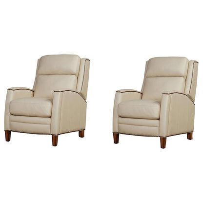 Vermont - Pearl Glow Manual Recliner Two Pack