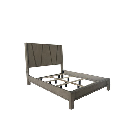 Pure Modern Bedroom Queen Panel Bed