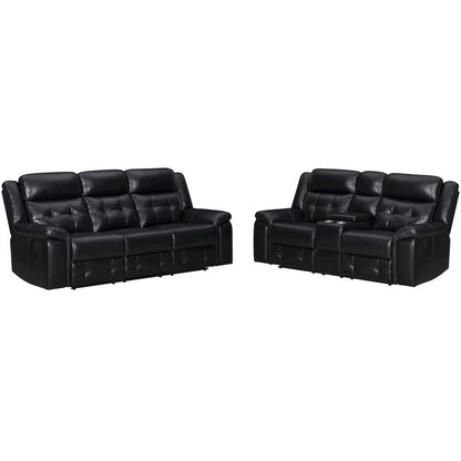 Clayton - Phantom Sofa and Loveseat
