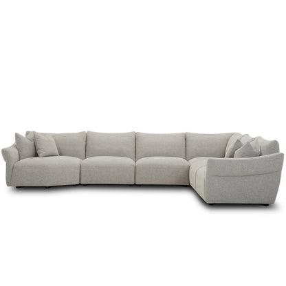 Playful - Canes Cobblestone 6 Piece Modular Sectional