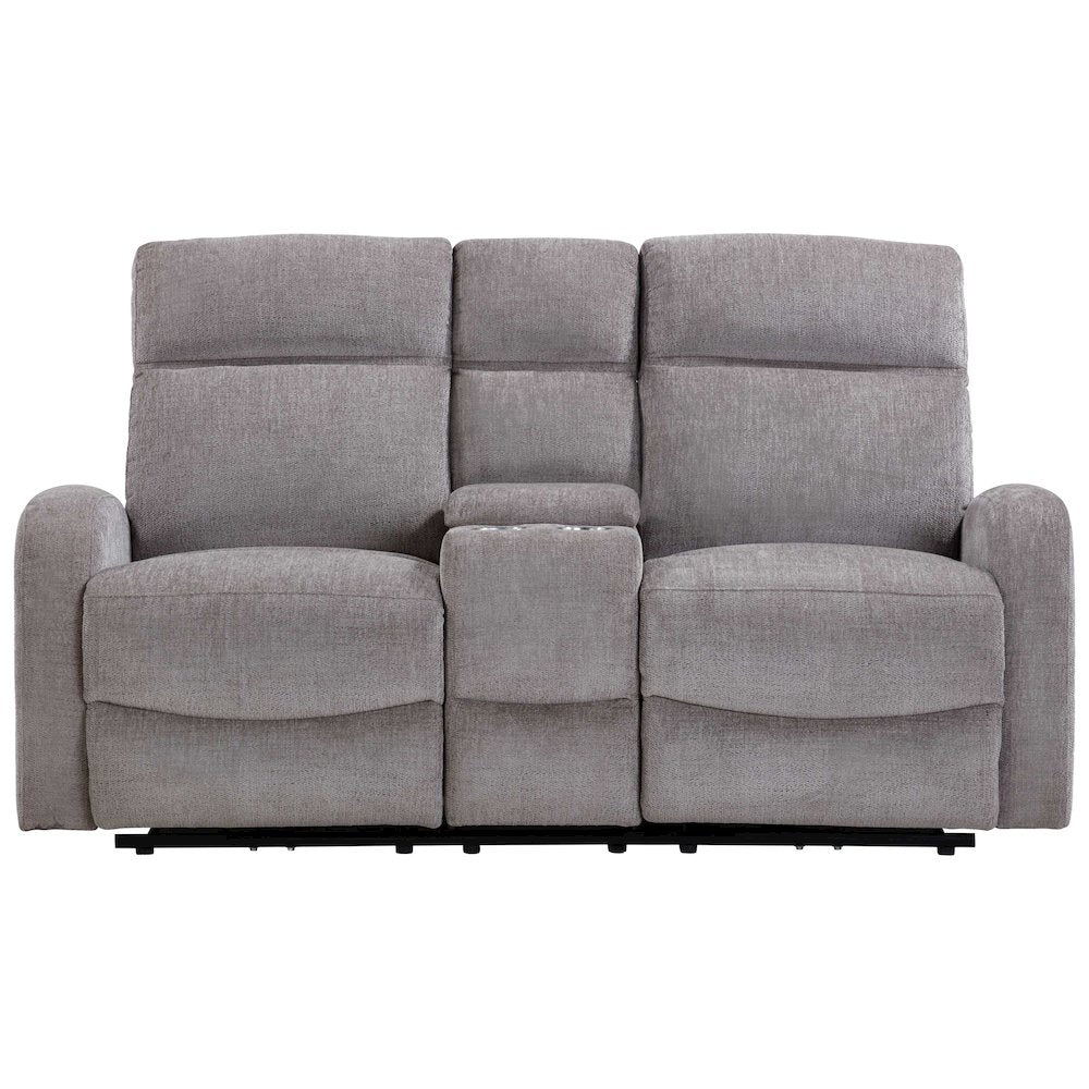 Tuscany - Whiskers Nature Power Reclining Console Loveseat