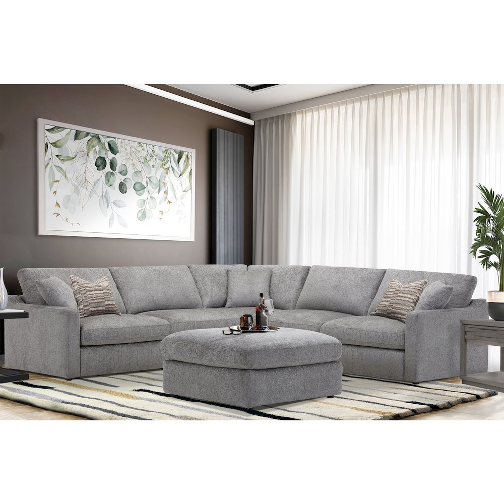 Surrender- Burmese Nature 5 Piece Modular Sectional