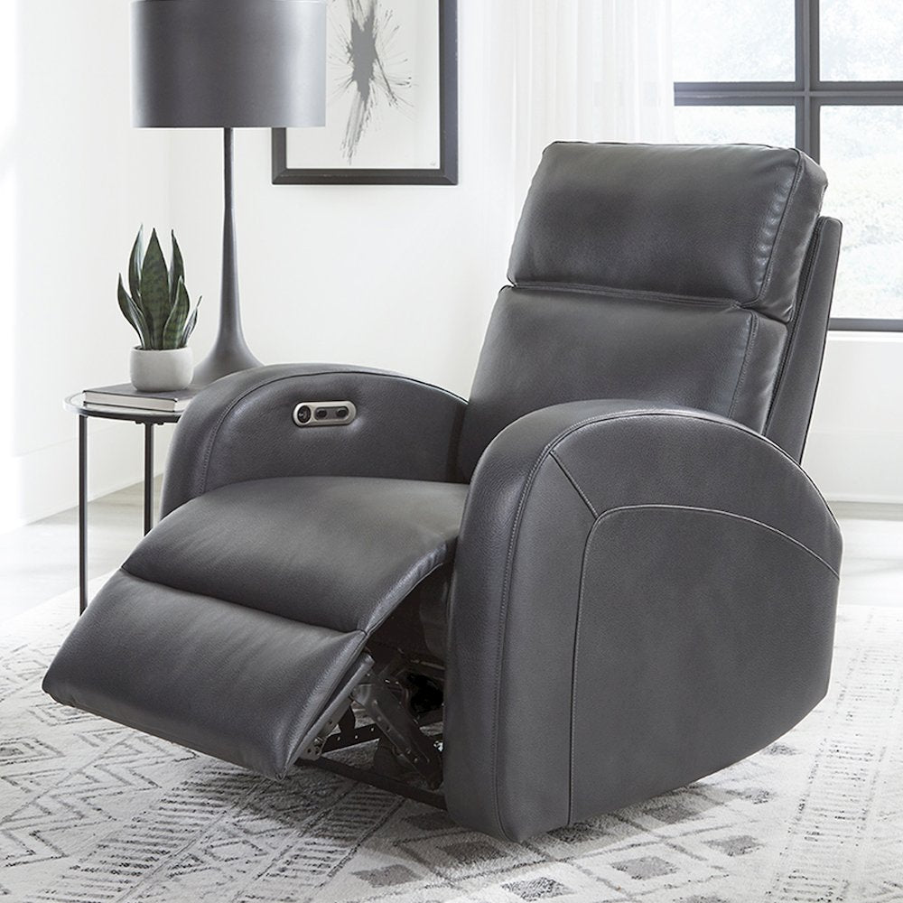 Devin - Pebble Grey Power Recliner Two Pack