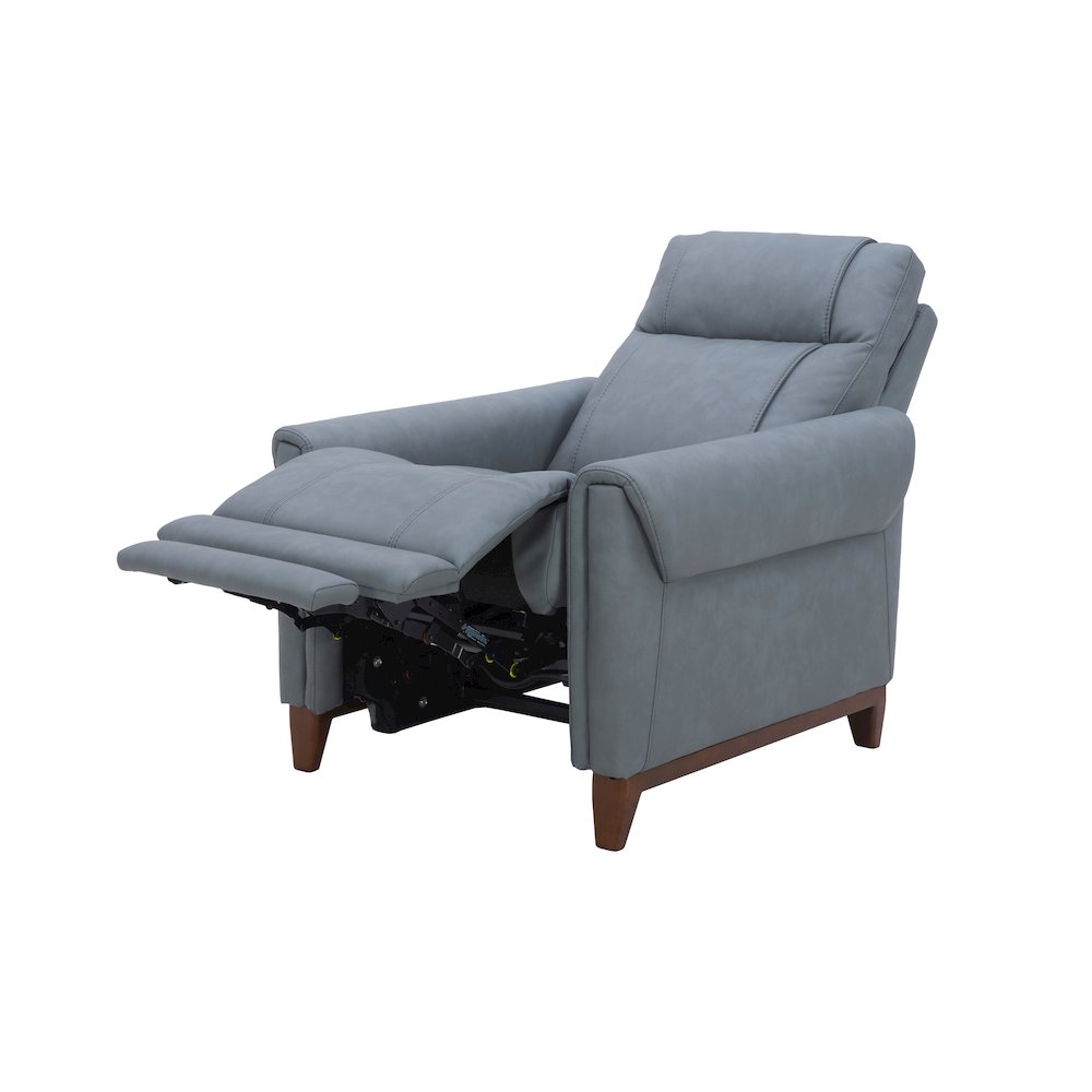 Conrad Blue Dusk Power High Leg Recliner P2