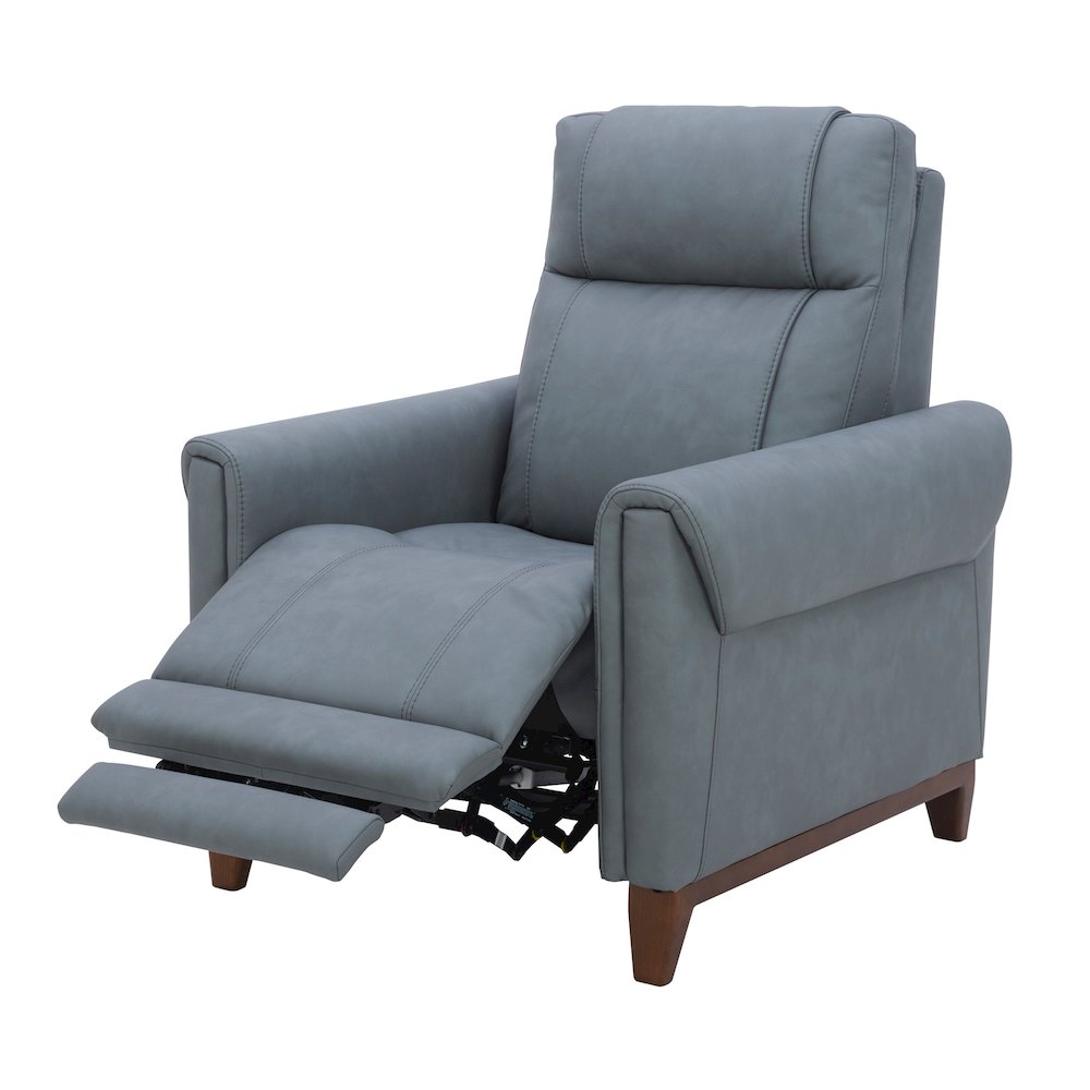 Conrad Blue Dusk Power High Leg Recliner P2