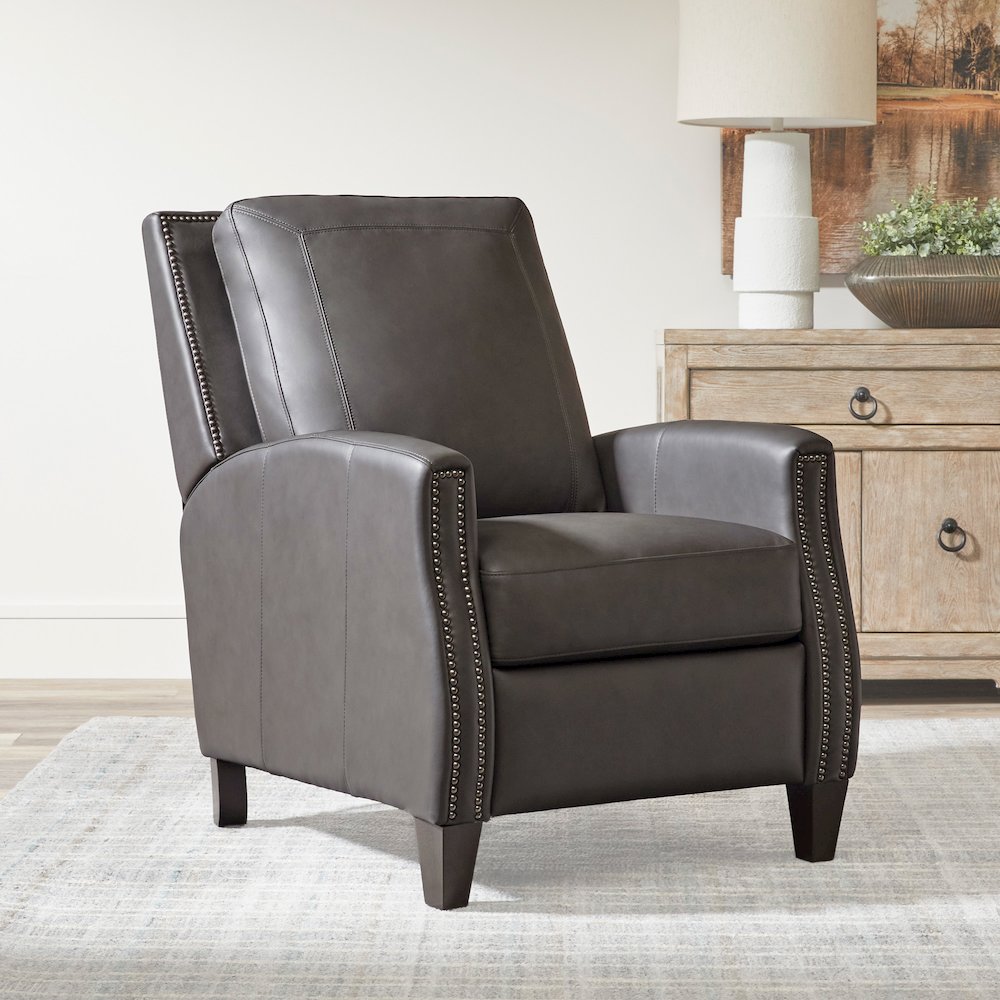 Hunter - Echo Grey Manual Recliner Two Pack