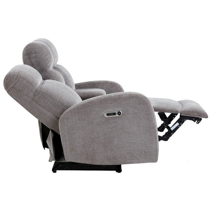 Tuscany - Whiskers Nature Power Reclining Console Loveseat