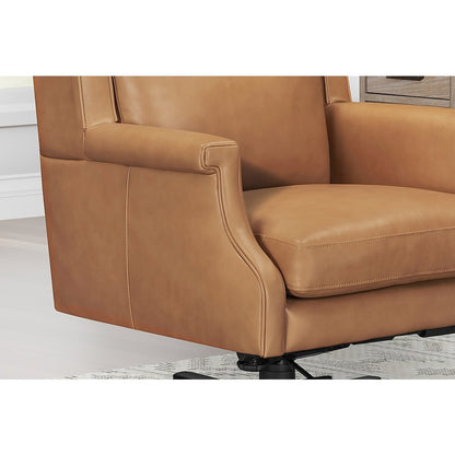 Dc132 Renaissance Cayanne Leather Desk Chair