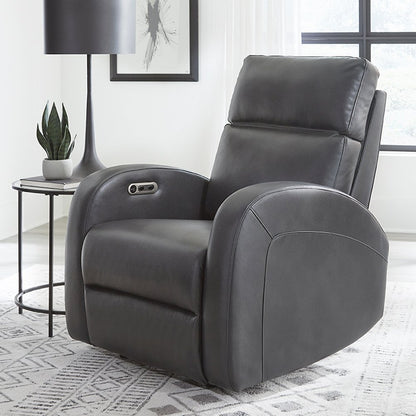Devin - Pebble Grey Power Recliner Two Pack