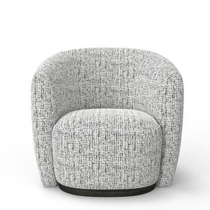 Tatum - Nightshade Swivel Accent Chair Two Pack