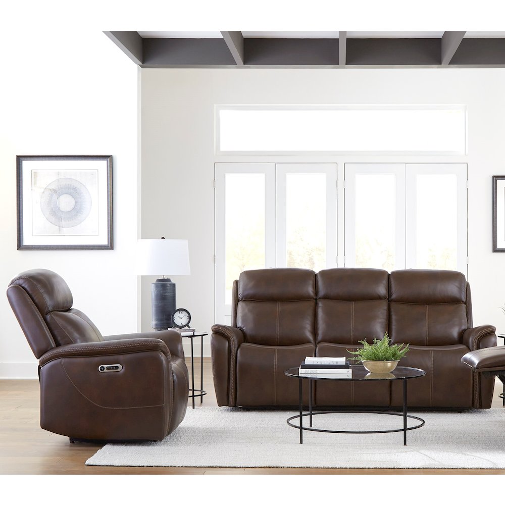 Cascade - Auburn Power Reclining Sofa and Recliner
