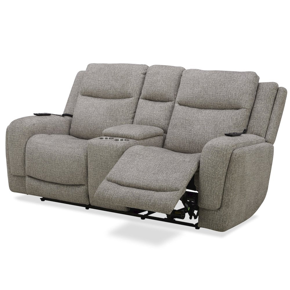 Penfield - Frappe Power Zero G Console Loveseat with Heat, Massage & Speaker P3