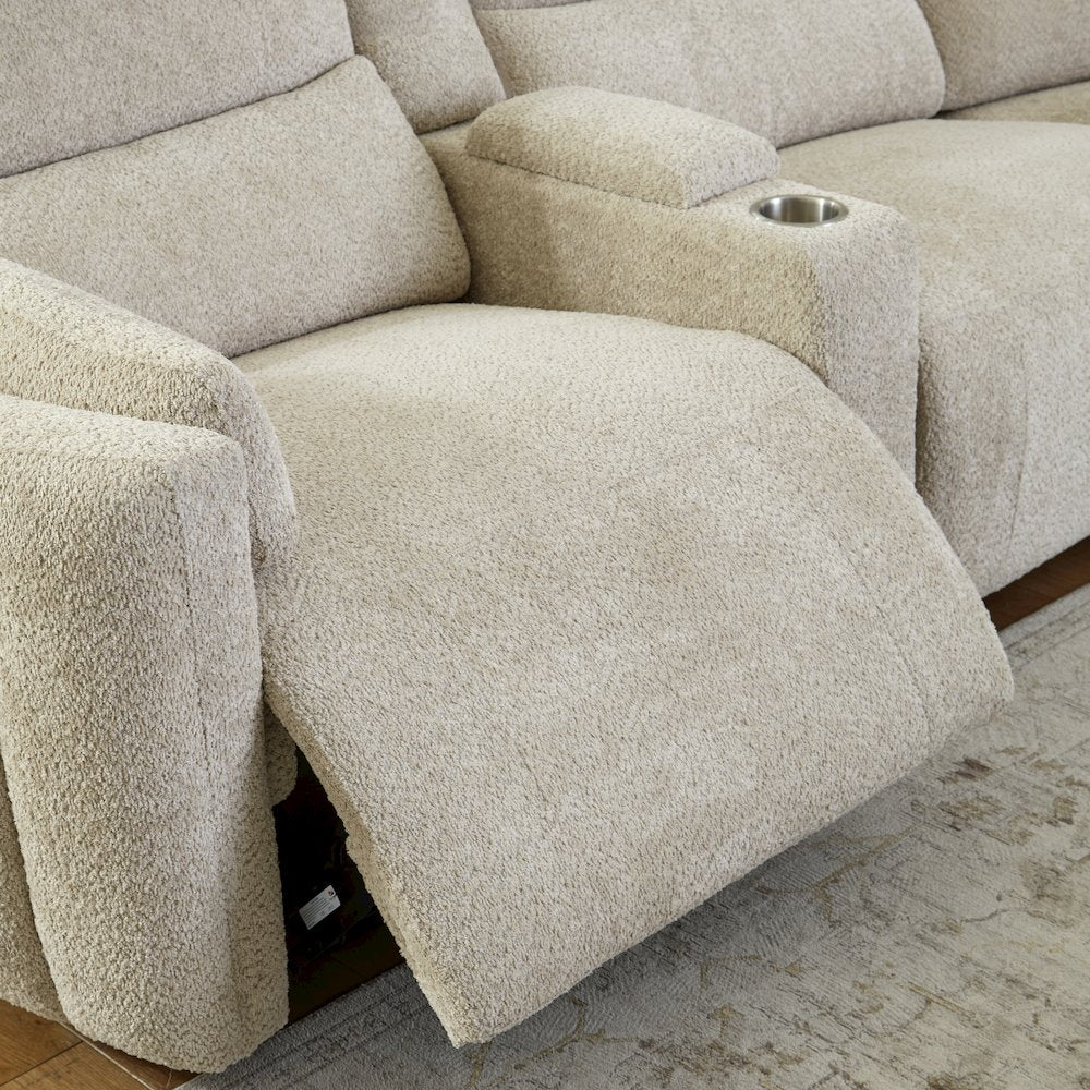 Modesto - Buttercream 7 Piece Modular Power Reclining Sectional