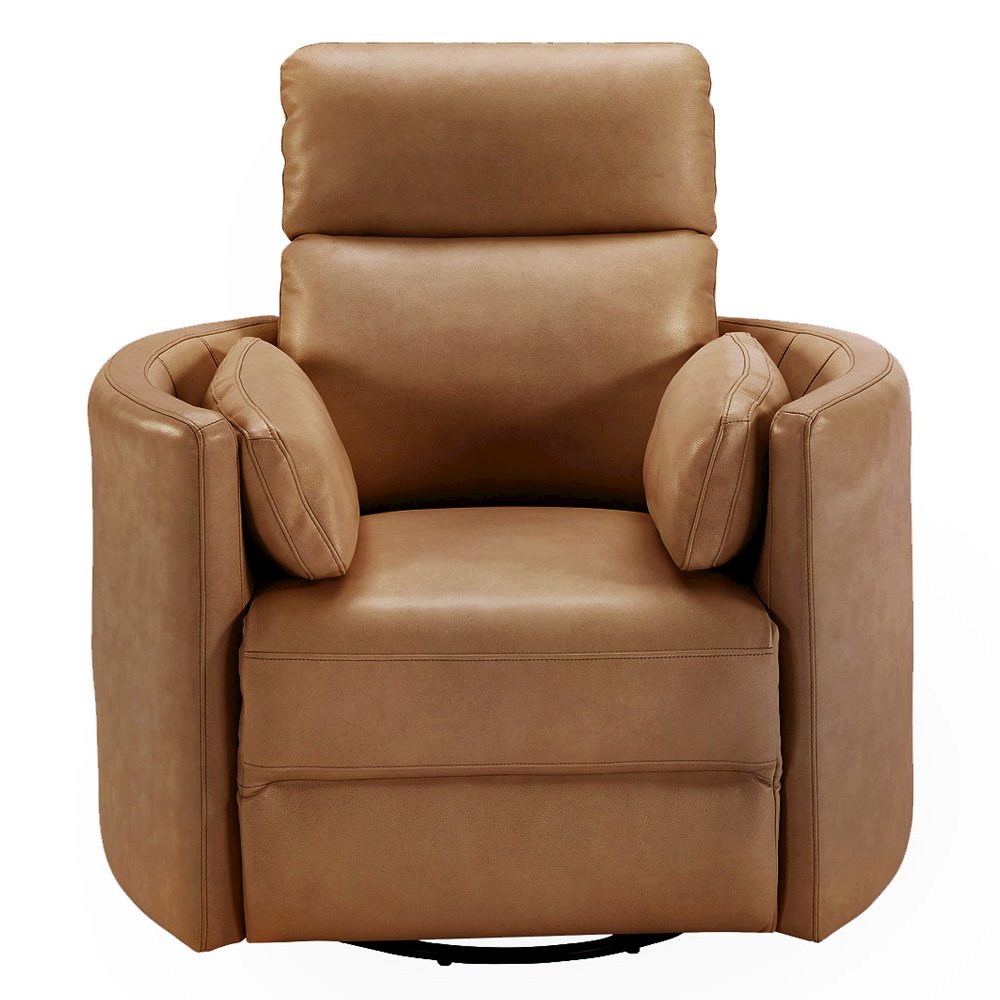 Radius Vintage Caramel Power Swivel Glider Recliner