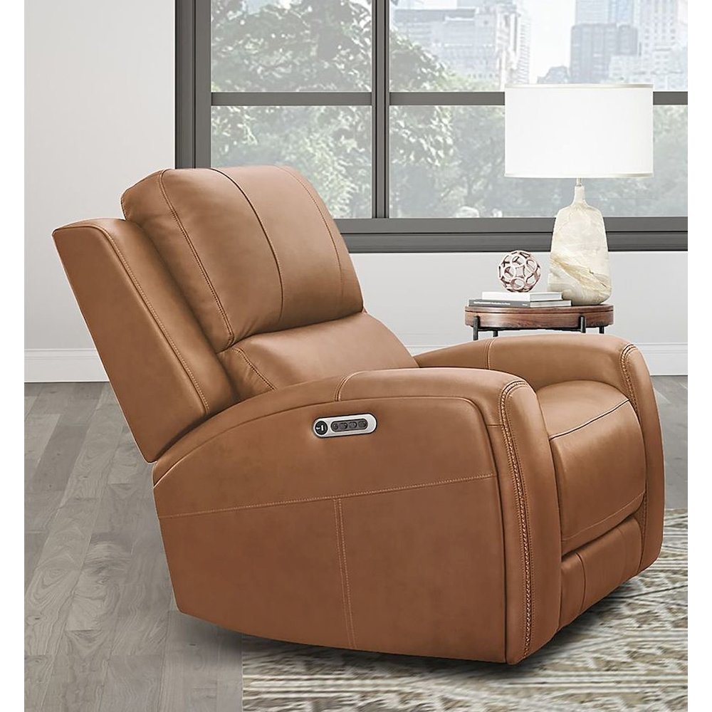 Belmont Lyric Caramel Zero Gravity Power Reclining Sofa and 2 Recliners