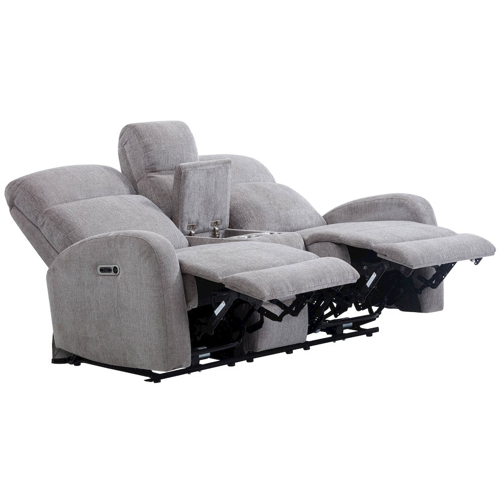 Tuscany - Whiskers Nature Power Reclining Console Loveseat