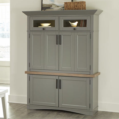 Modern - Dove Workstation with LED Light