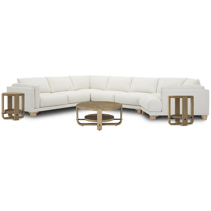 Mirage Mist 4 Piece Modular Sectional