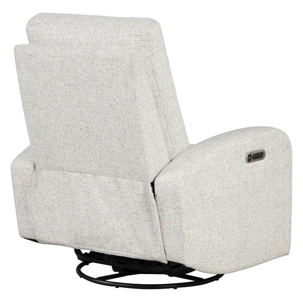 Thriller - Natural Beauty Quartz Power Swivel Glider Recliner Two Pack