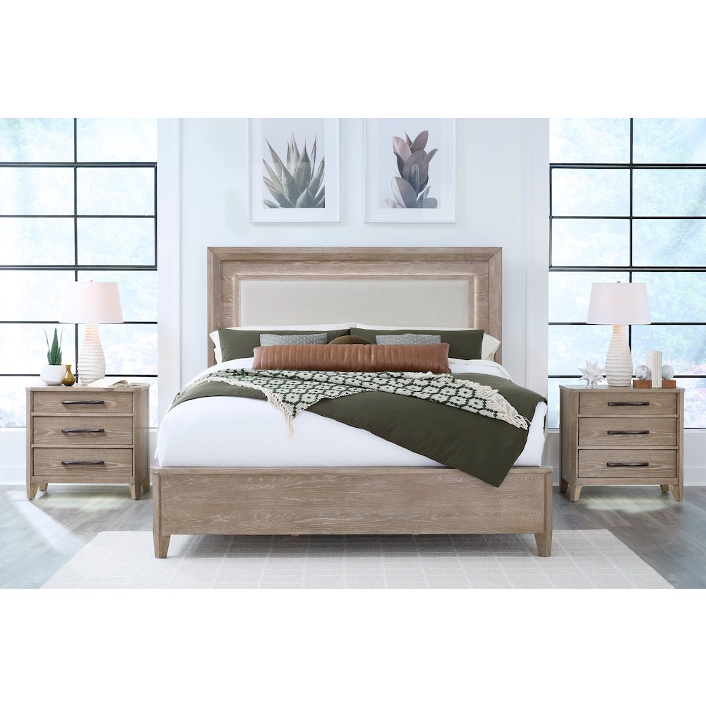 Breckenridge Bedroom 3 Drawer Nightstand with USB Port