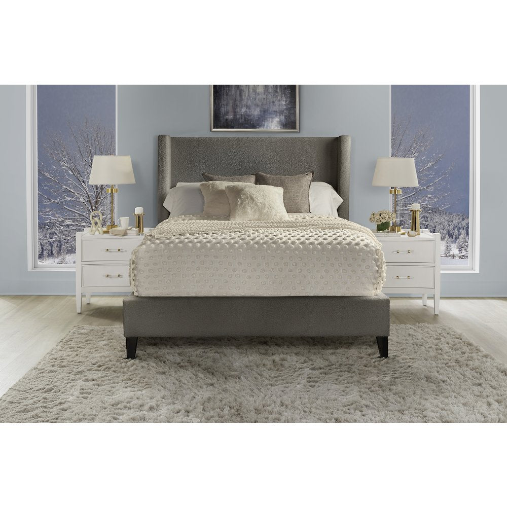Angel - Himalaya Charcoal Queen Bed