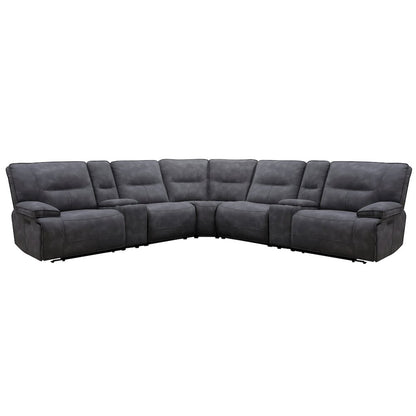 7 Piece Modular Power Zero Gravity Reclining Sectional
