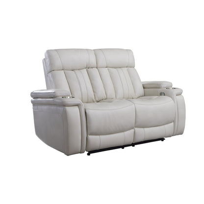 Royce - Fantom Ivory Power Reclining Loveseat