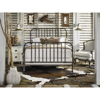 The Guest Room Bed 6/6 In Oiled Bronze Color