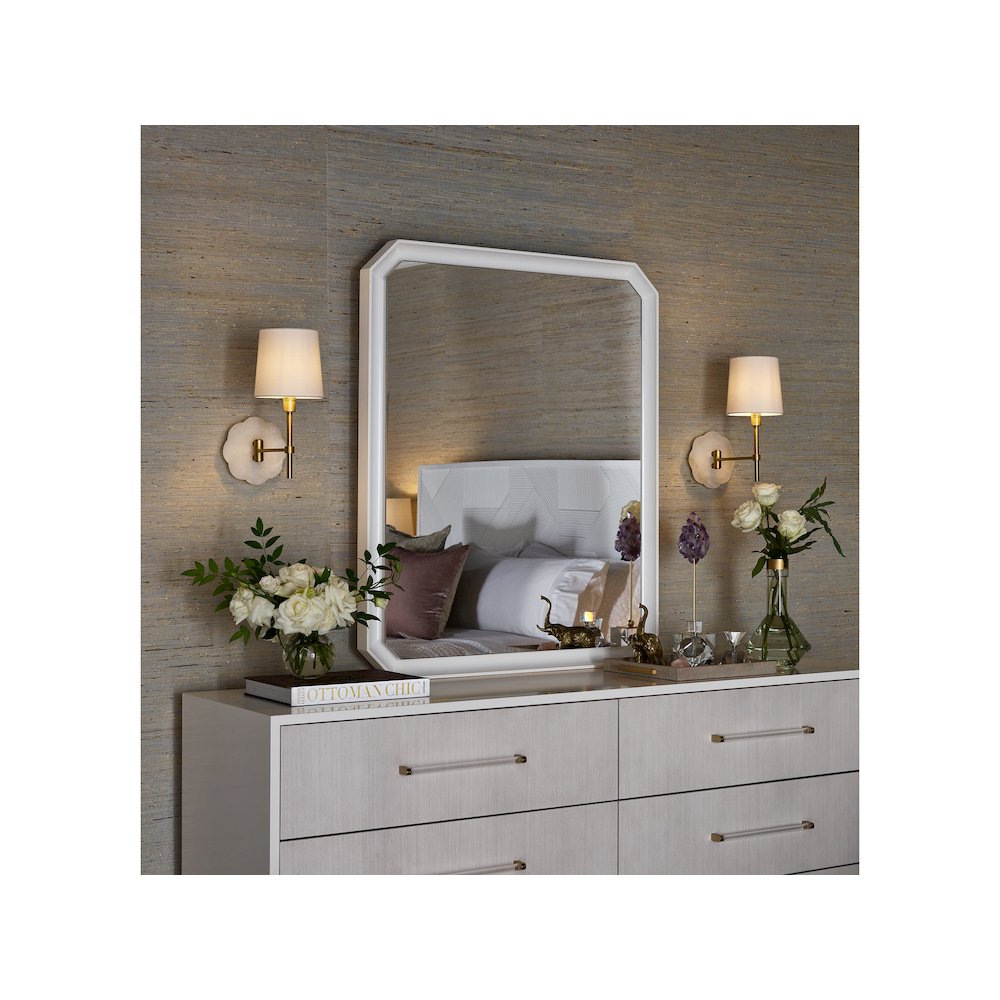 Brentwood Dresser In White Lacquer Color