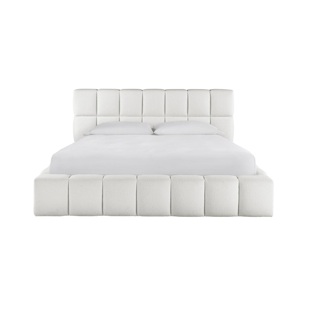 Colina Bed Complete King 66 In Brushed Nickel  Color