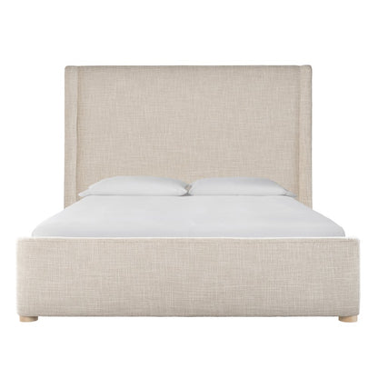 Daybreak Bed Complete King 66 In Brushed Nickel  Color